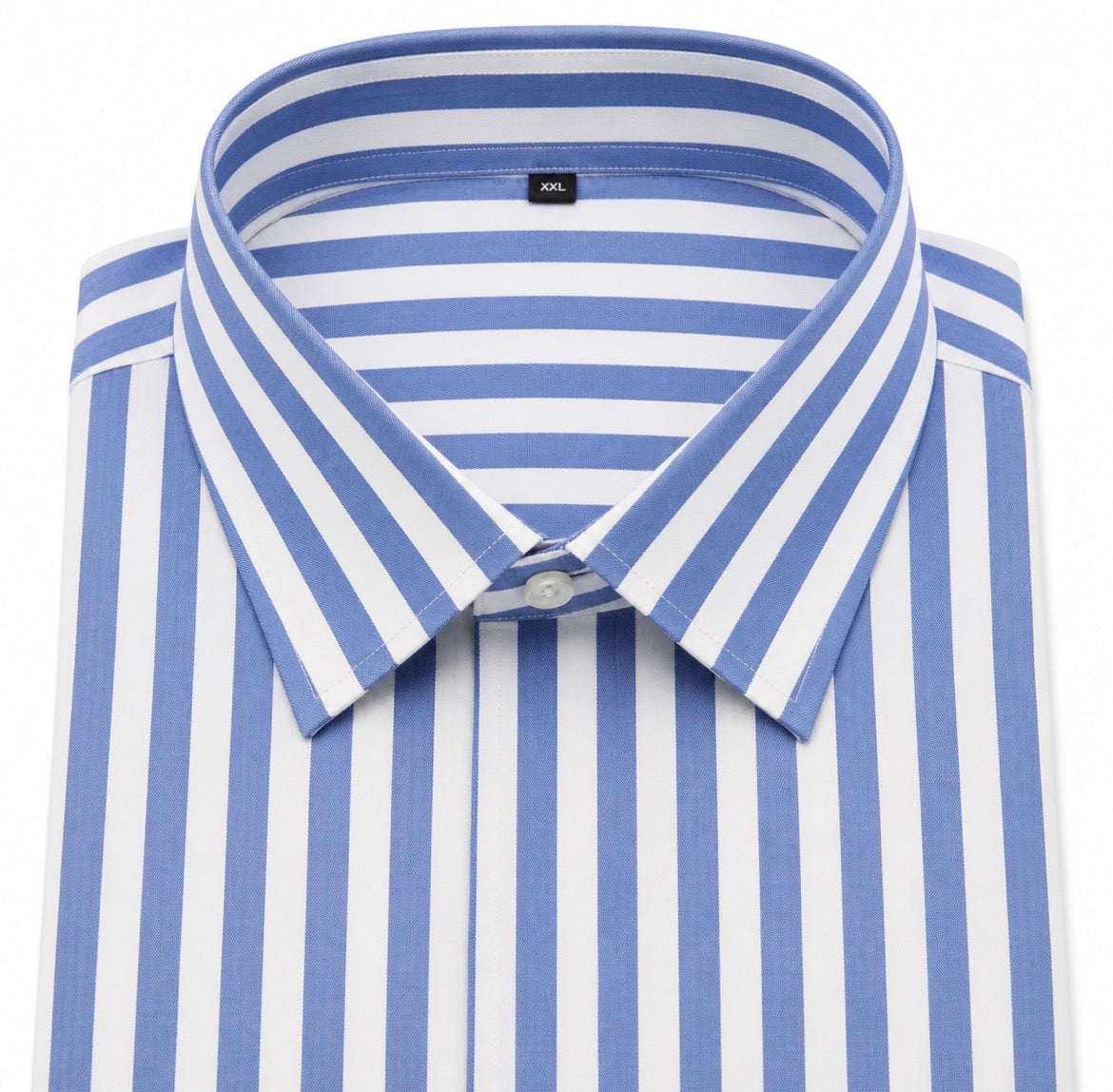 Camicia Uomo a Righe Azzurre