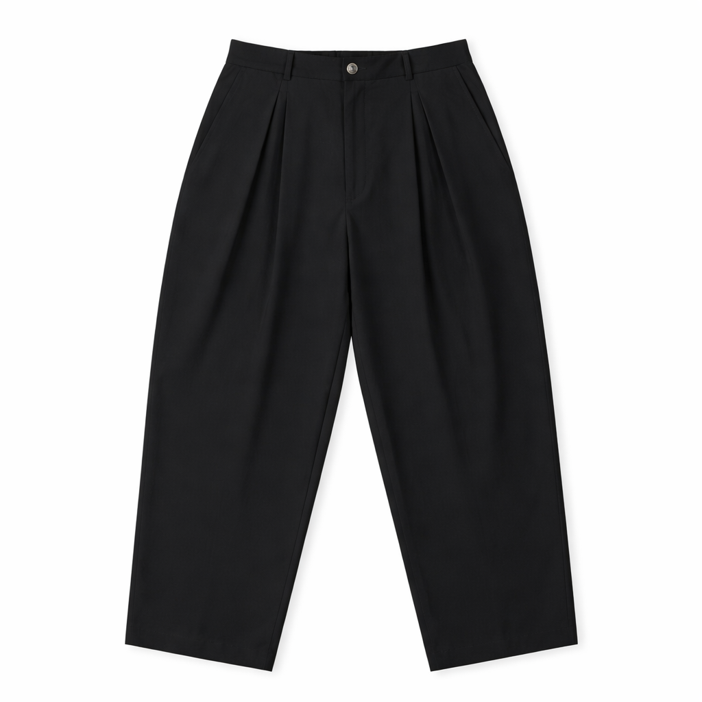 Pantalone uomo nero elegante casual