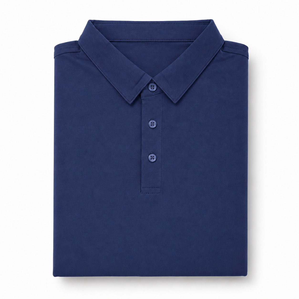 Polo uomo blu elegante casual