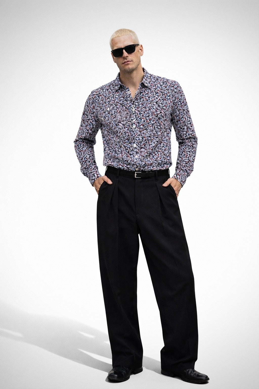 Camicia a fantasia