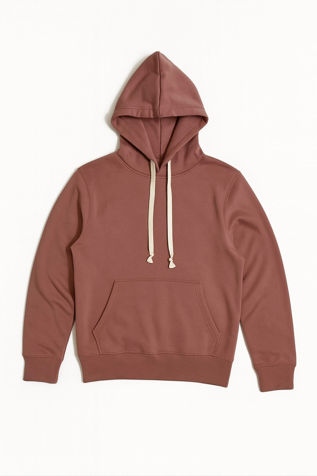Felpa Hoodie Malva Rosato