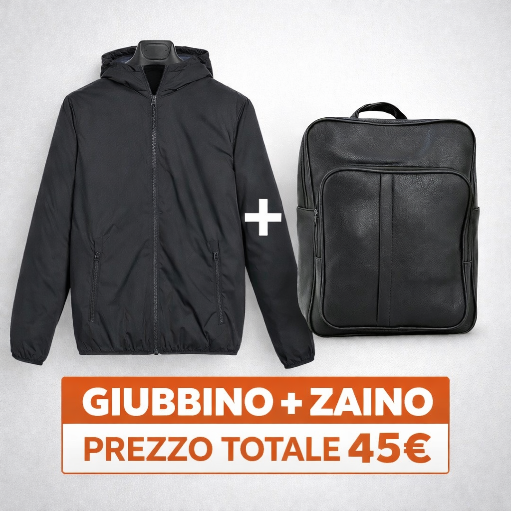 Giubbino+ Zaino