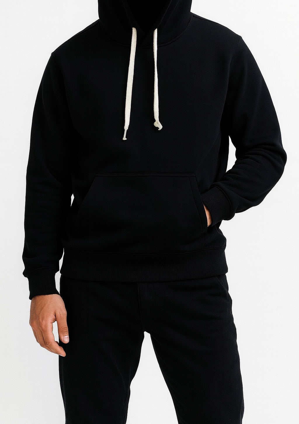 Felpa Hoodie black