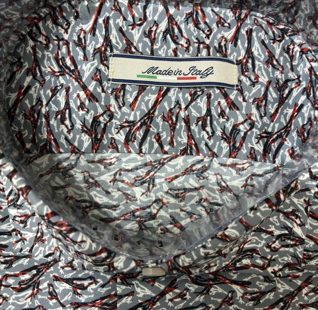 Camicia a fantasia