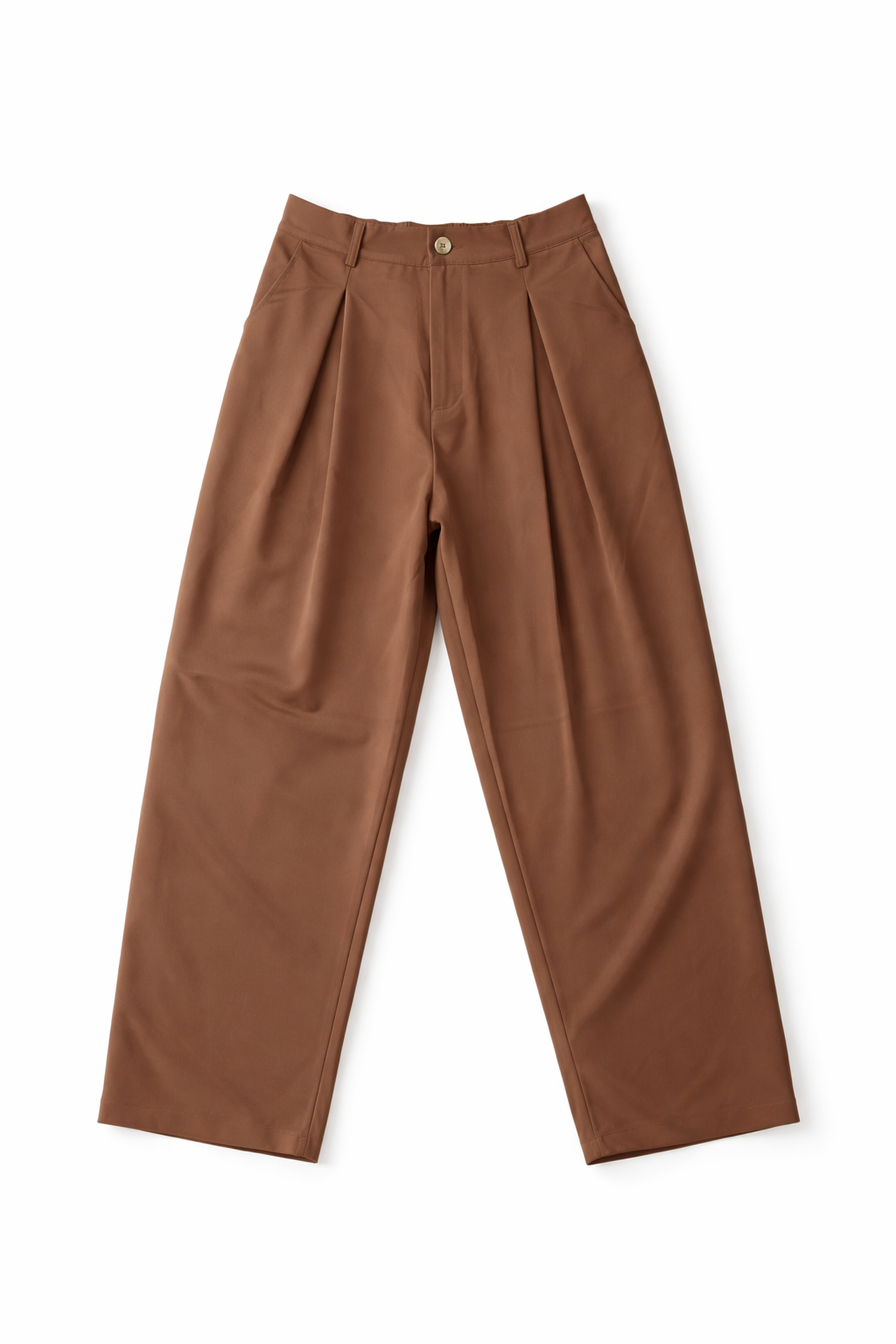 Pantalone uomo marrone elegante casual