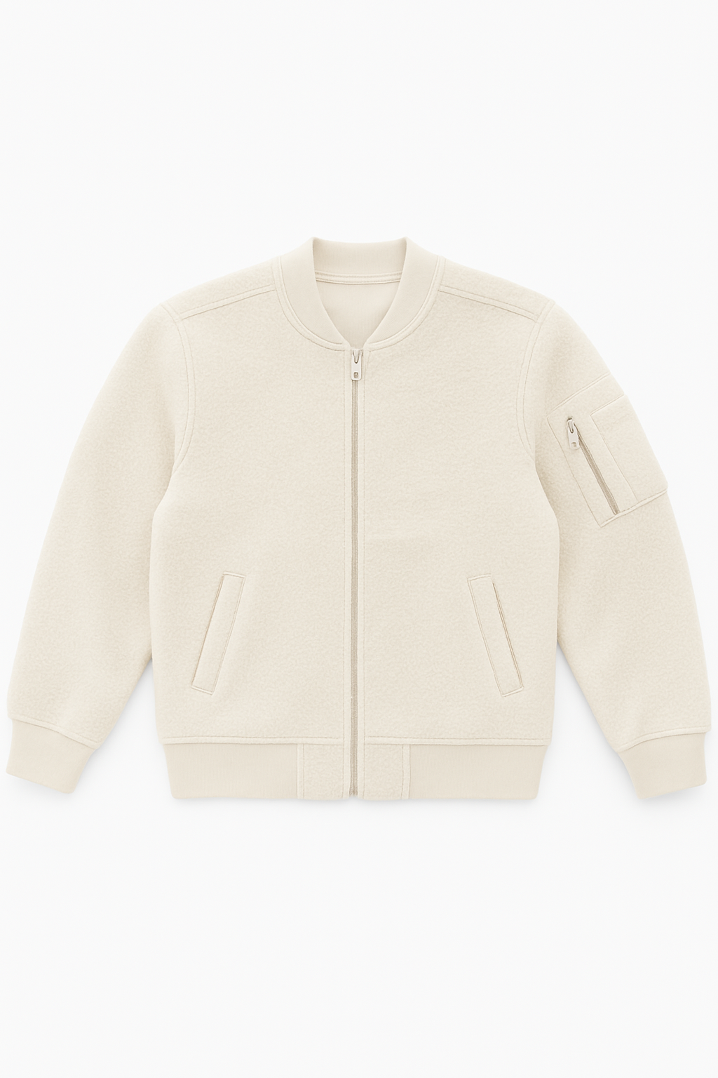 Teddy Bomber bianco