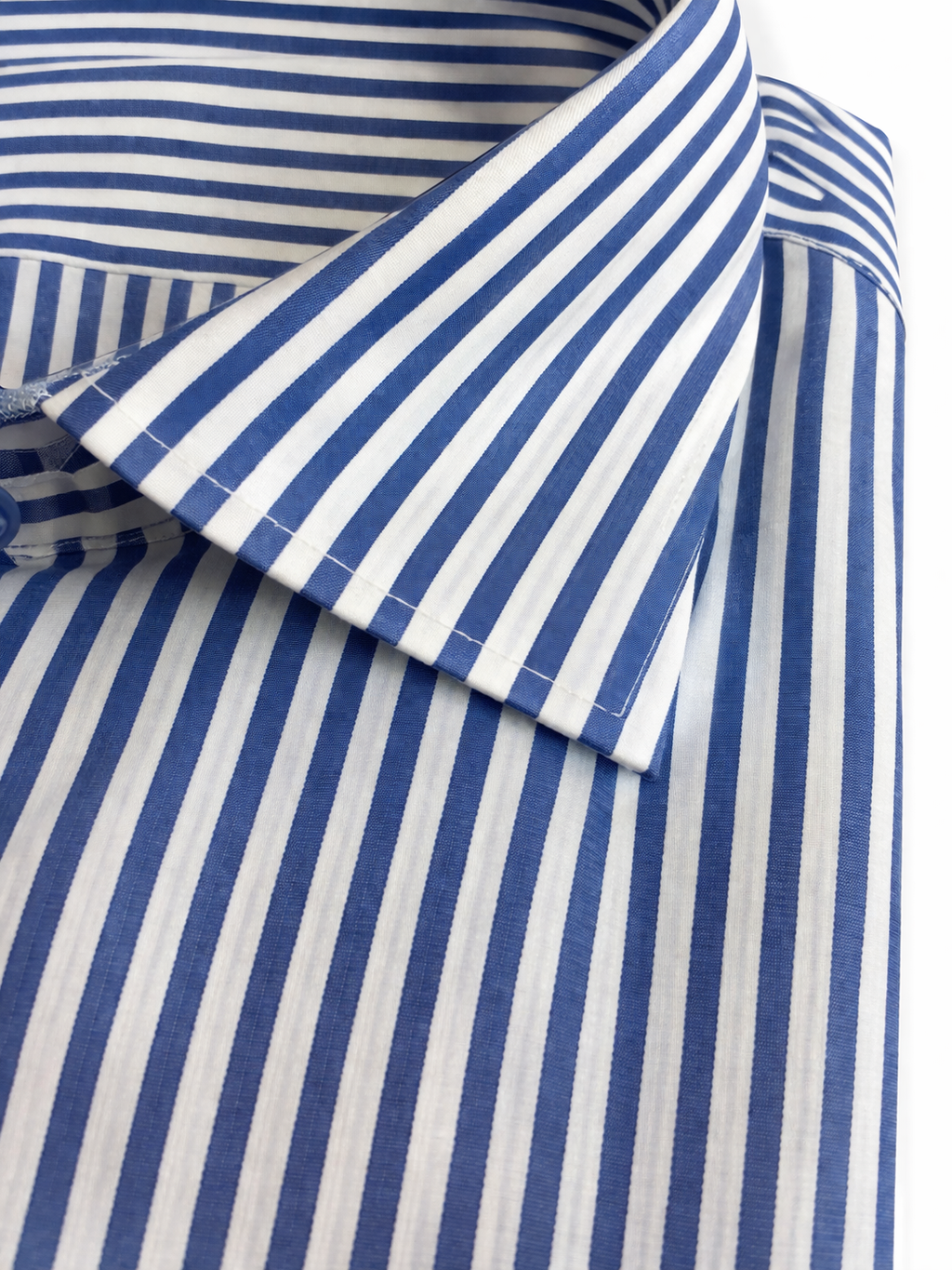 Camicia con i righini blu royal