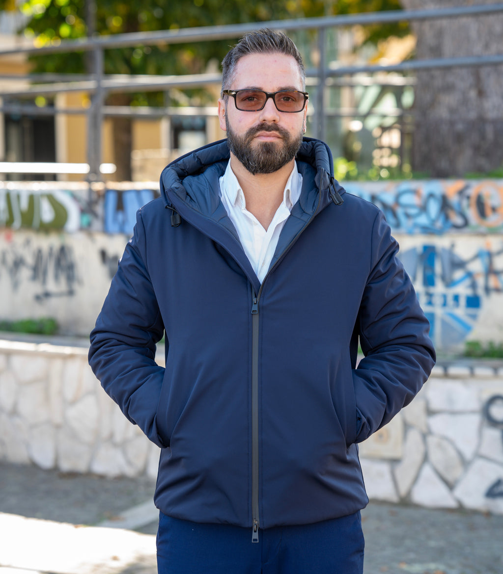 Giubbino Blu navy
