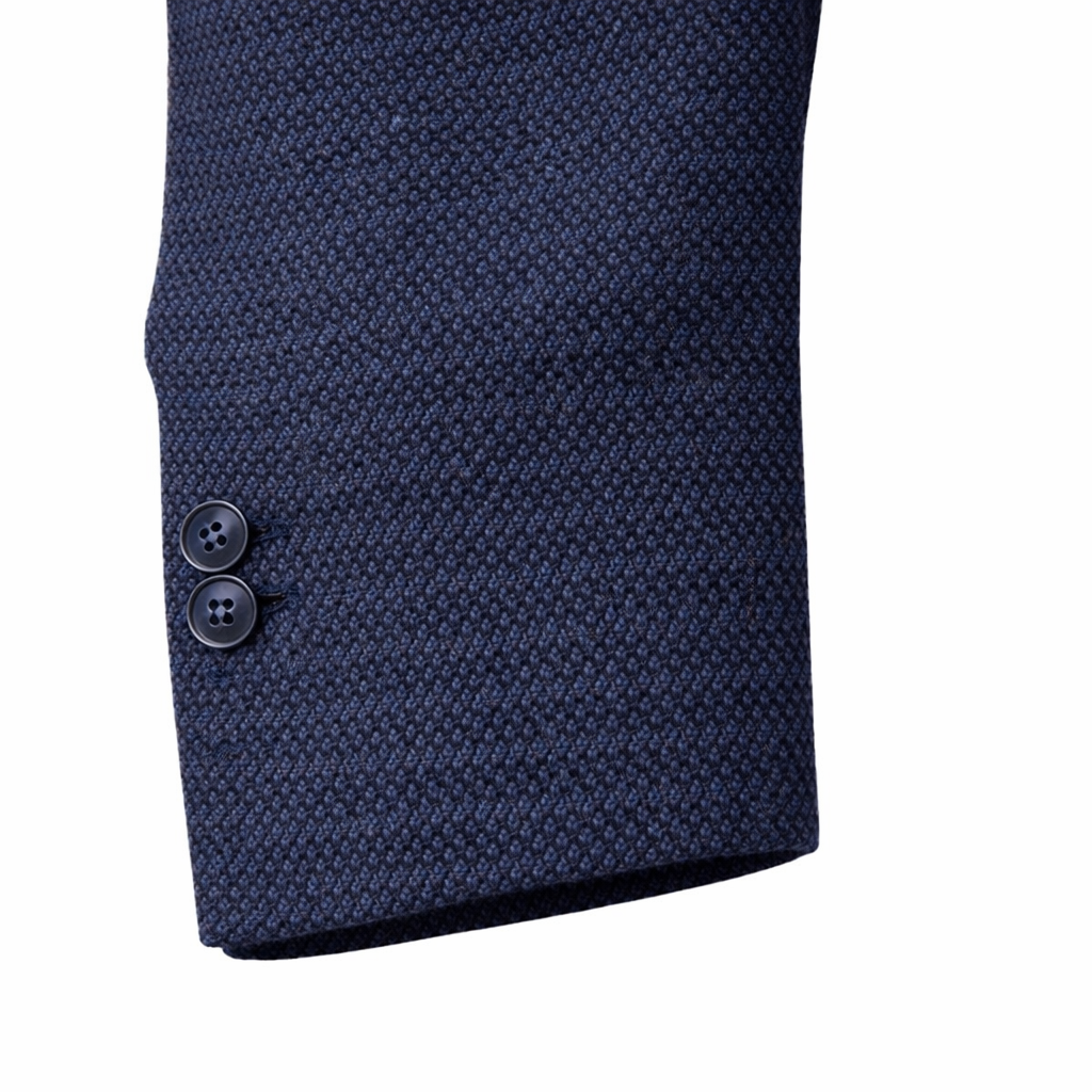 Giacca Texture Navy