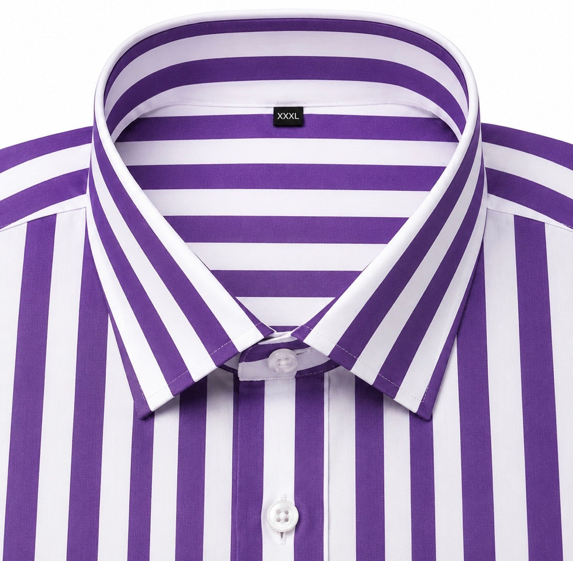 Camicia Uomo Righe Viola