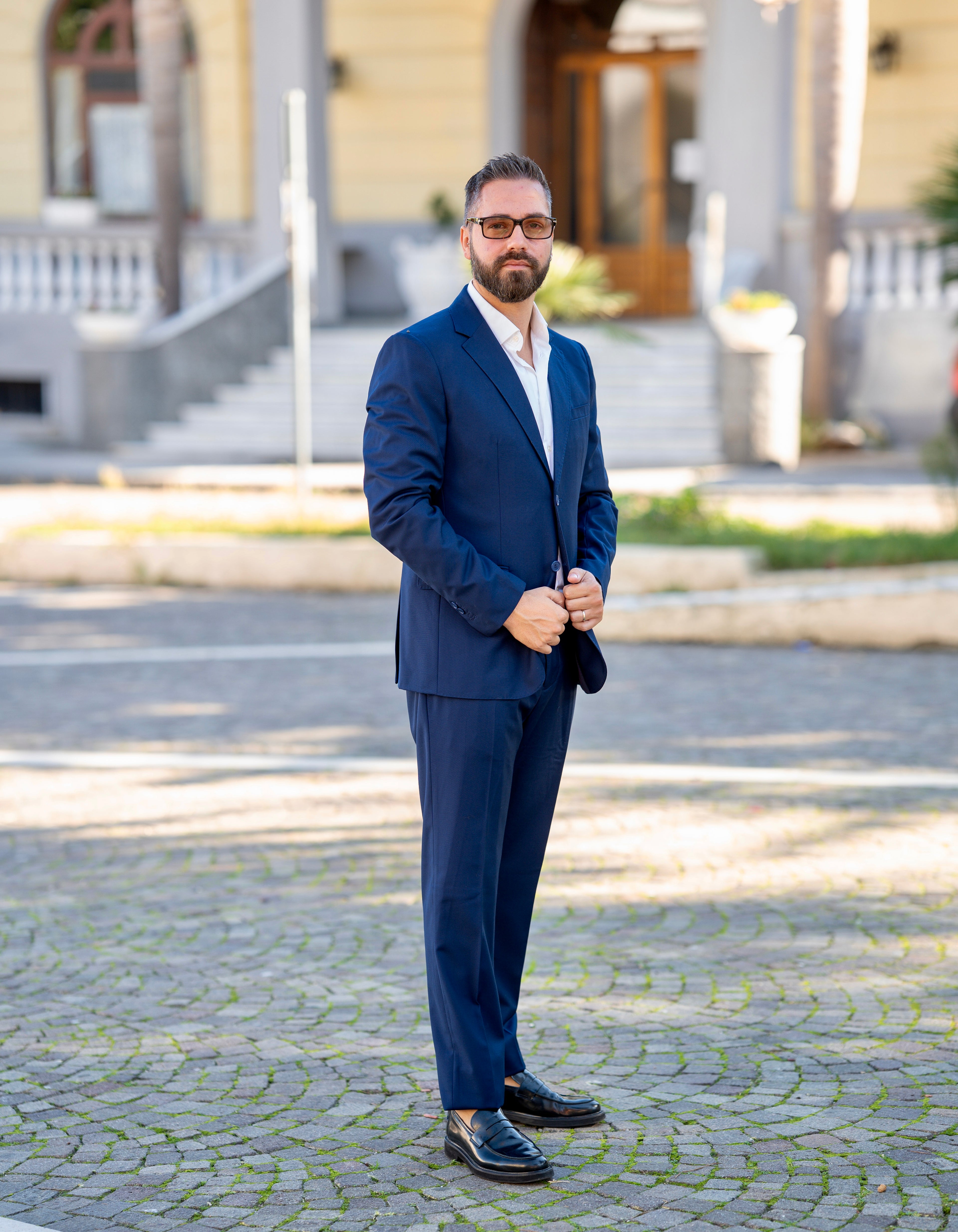 Abito Uomo Blu Classico