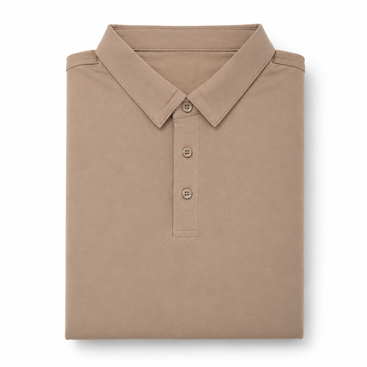 Polo Uomo Beige Sabbia